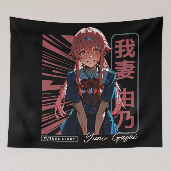 Item preview, Yuno Gasai Future Diary designed and sold by MadShroomPrints.