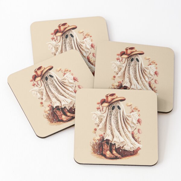 Artikelvorschau, Spitze Geist Blumen Cowgirl Halloween entworfen und verkauft von stylesip.