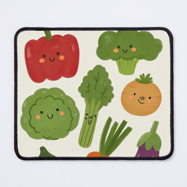 Item preview, Happy Harvest Vegetables designed and sold by Napxcha.