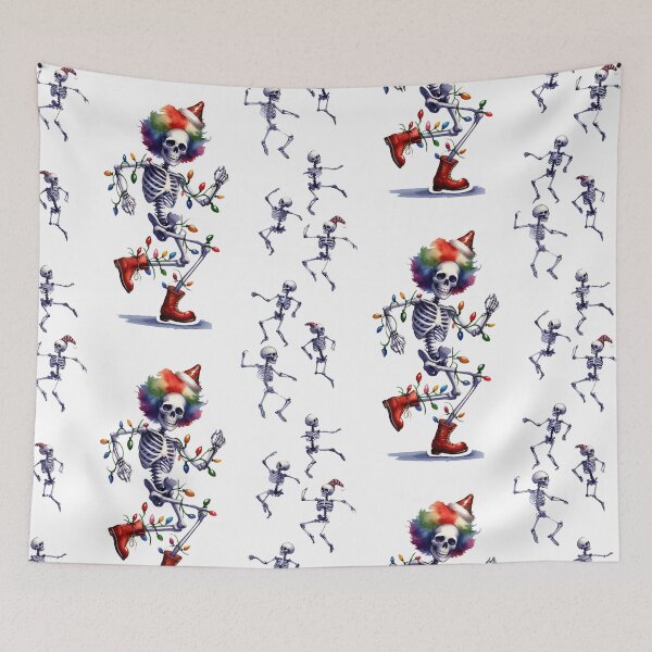 Item preview, Dancing Skeletons designed and sold by yunamaliskova.