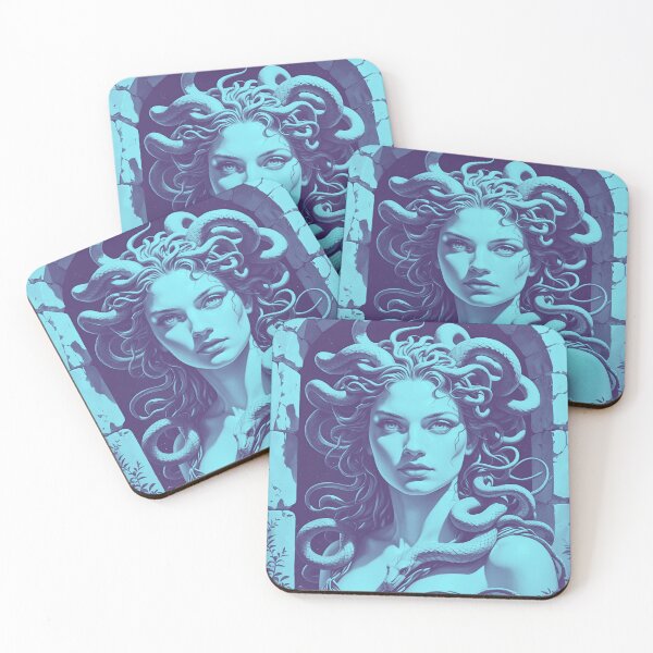Item preview, Medusa - The Wrongfully Punished Beauty Cursed With Snake Hair designed and sold by RabbitHoleThings.