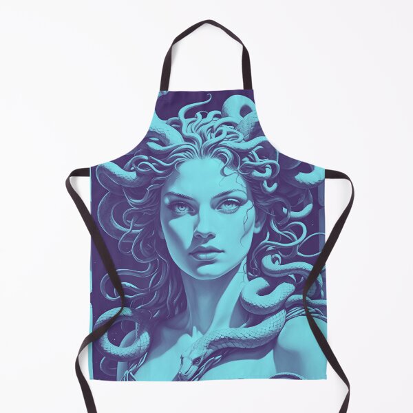 Item preview, Medusa - The Wrongfully Punished Beauty Cursed With Snake Hair designed and sold by RabbitHoleThings.