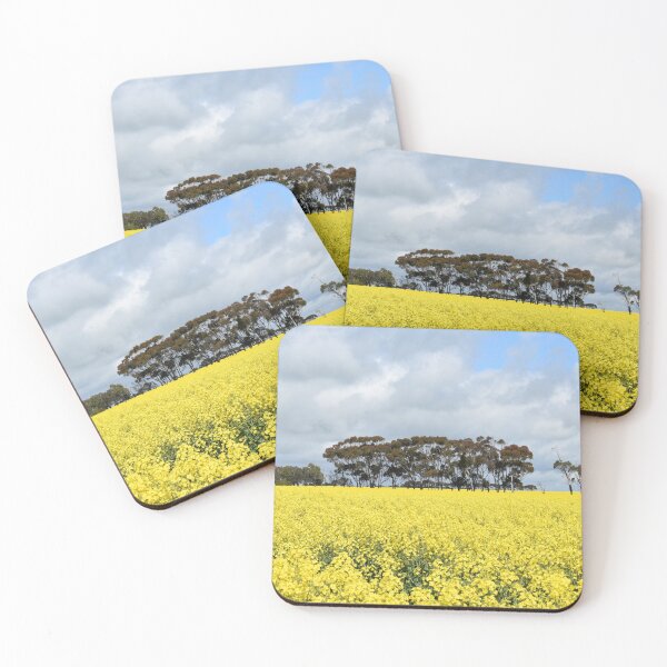 Item preview, Canola Fields in Foxhow designed and sold by Yolanda Caporn Art.
