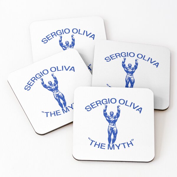 Item preview, Copy of Copy of Sergio Oliva The Myth Blue designed and sold by GoldenEraTees.