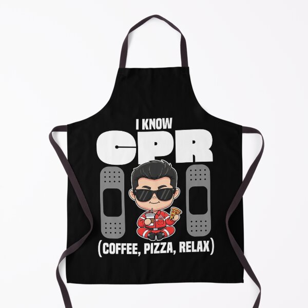 Item preview, I KNOW CPR (COFFEE, PIZZA, RELAX) - PARAMEDIC designed and sold by KEF Custom.