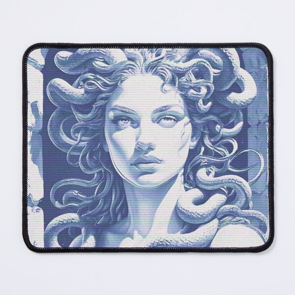 Item preview, Medusa - Wrongfully Punished Beauty Cursed With Snake Hair designed and sold by RabbitHoleThings.
