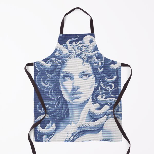 Item preview, Medusa - Wrongfully Punished Beauty Cursed With Snake Hair designed and sold by RabbitHoleThings.
