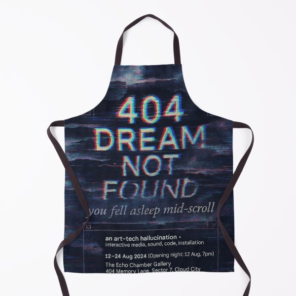 Item preview, 404 Not Found Error designed and sold by Day Dreamer.
