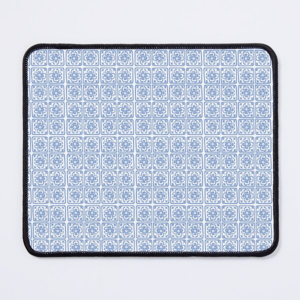 Item preview, Baby Blue Spanish Portuguese Tile Pattern designed and sold by Maussa Ivimas.