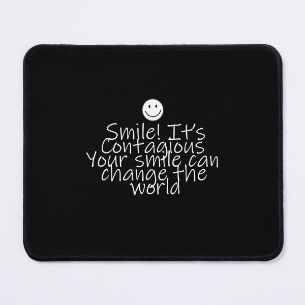 Item preview, Smile(White Text) designed and sold by NENIO-SHOP.