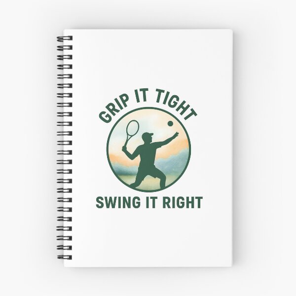 Item preview, Grip It Tight - Swing It Right - Tennis designed and sold by inkNext.