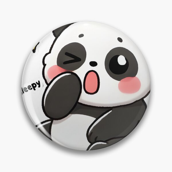 Item preview, Cute Sleepy Panda Yawning designed and sold by Kayqriel.