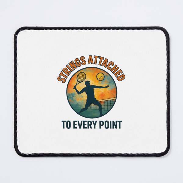 Item preview, Strings Attached - To Every Point - Tennis designed and sold by inkNext.