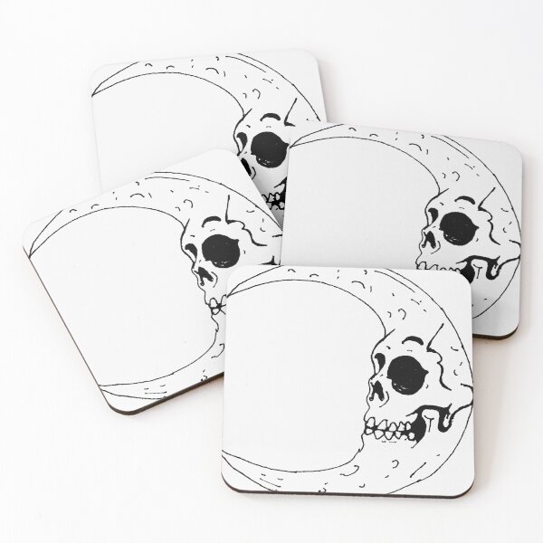 Item preview, Skull Moon  designed and sold by Chad's Fresh Art.
