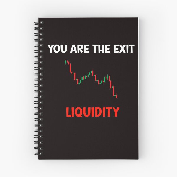 Item preview, You Are The Exit Liquidity Trading Humor designed and sold by Lunari Prints.