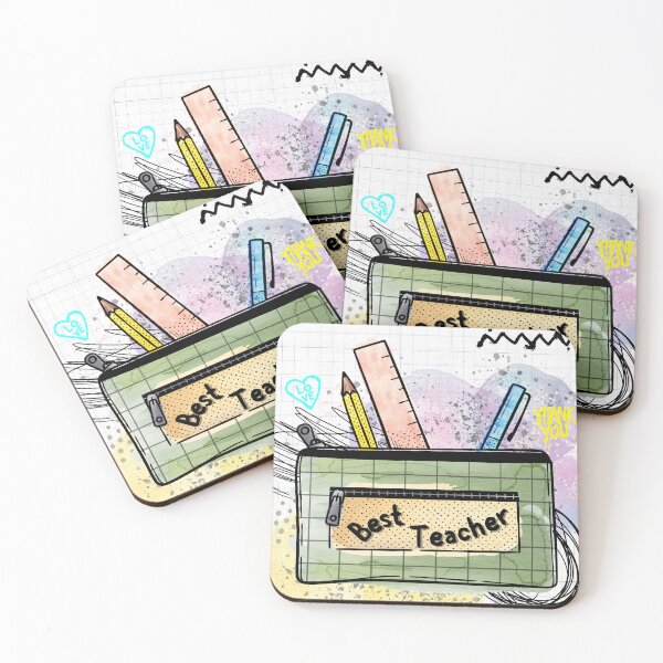 Item preview, Best Teacher designed and sold by LesCreasdeStF.