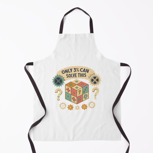 Item preview,  Brain Teaser-Only 3% Can Solve This – Brain Teaser Puzzle Cube Design for Smart Thinkers designed and sold by wellie-chic.
