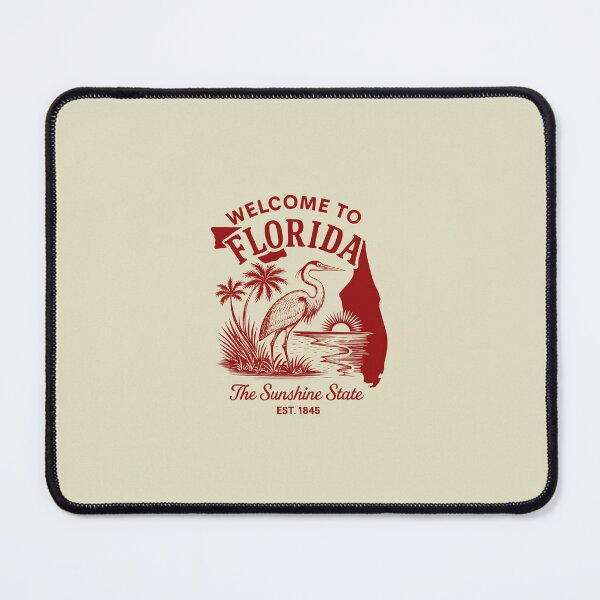 Item preview, Welcome to Florida Retro Travel-the sunshine state est 1845 designed and sold by DollarboysART.