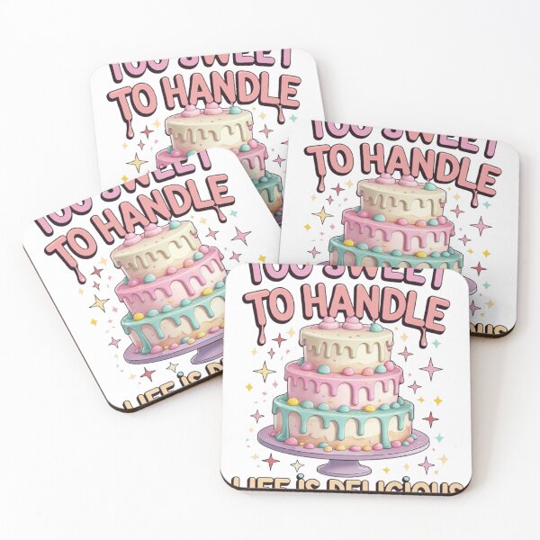 Item preview,  Too Sweet to Handle – Fantasy Cake Delight designed and sold by ArghavanMardani.