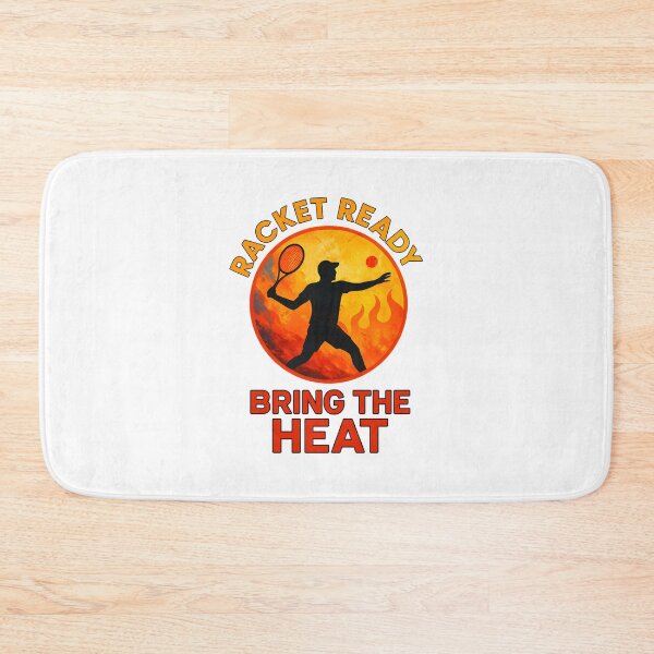 Item preview, Racket Ready - Bring the Heat - Tennis designed and sold by inkNext.