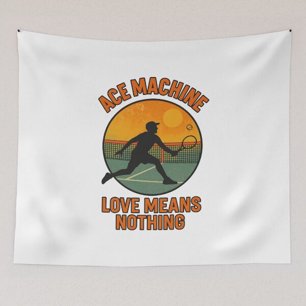 Item preview, Ace Machine - Love Means Nothing - Tennis designed and sold by inkNext.