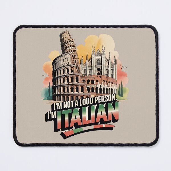 Item preview, I'm italian - The Italy spirit - Simply Italy - The home of Italy - Long live Italy - Funky Italy - The joy of Italy designed and sold by JansenGS.