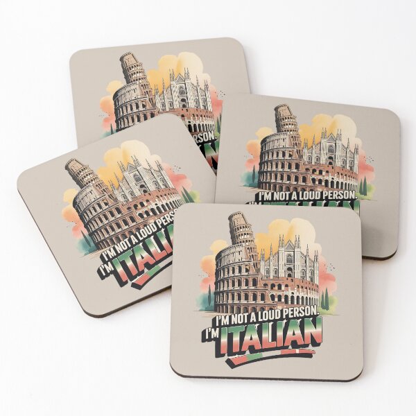 Item preview, I'm italian - The Italy spirit - Simply Italy - The home of Italy - Long live Italy - Funky Italy - The joy of Italy designed and sold by JansenGS.