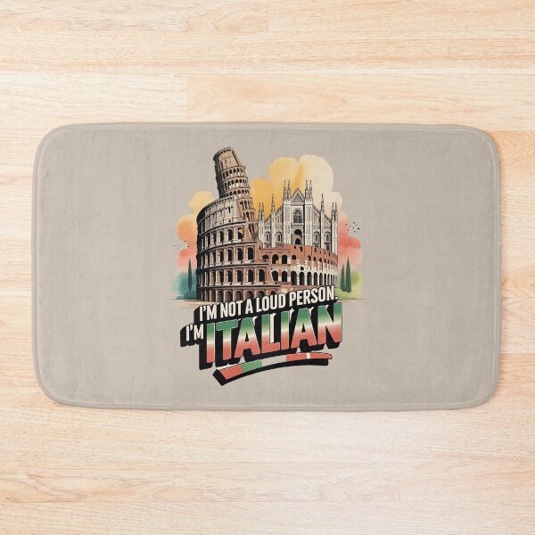 Item preview, I'm italian - The Italy spirit - Simply Italy - The home of Italy - Long live Italy - Funky Italy - The joy of Italy designed and sold by JansenGS.