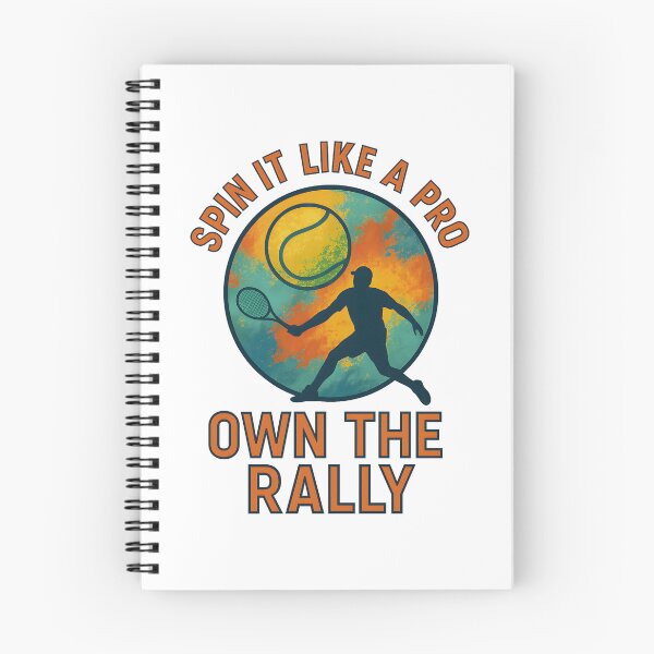 Item preview, Spin It Like a Pro - Own the Rally - Tennis designed and sold by inkNext.