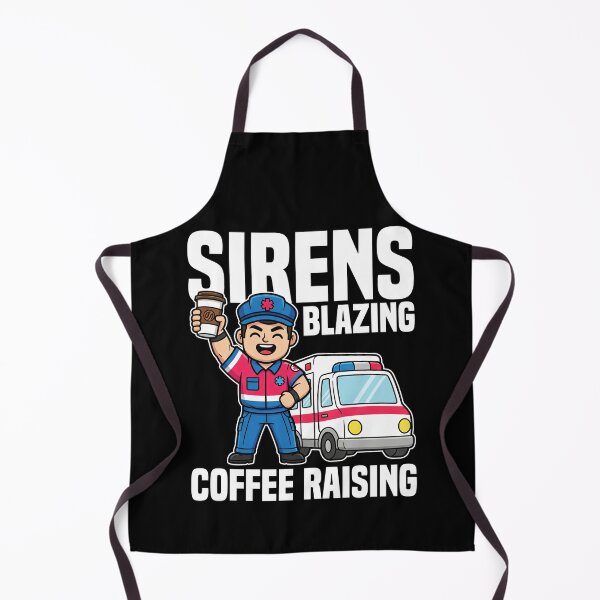 Item preview, SIRENS BLAZING, COFFEE RAISING - PARAMEDIC designed and sold by KEF Custom.