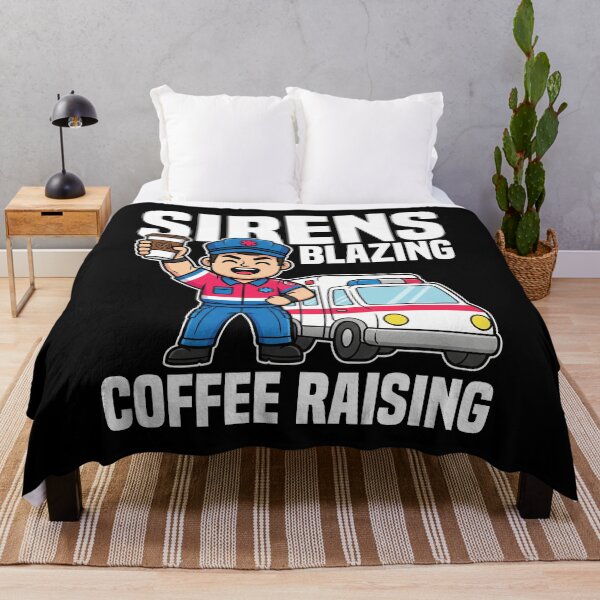 Item preview, SIRENS BLAZING, COFFEE RAISING - PARAMEDIC  designed and sold by KEF Custom.