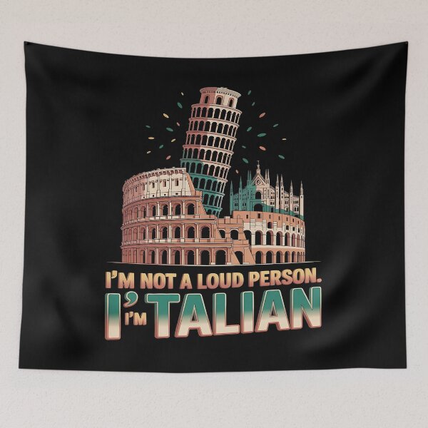 Item preview, I'm italian - The Italy spirit - Simply Italy - The home of Italy - Long live Italy - Funky Italy - The joy of Italy designed and sold by JansenGS.