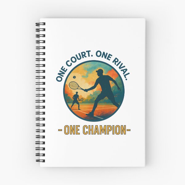Item preview, One Court. One Rival. - One Champion - Tennis designed and sold by inkNext.