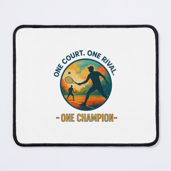 Item preview, One Court. One Rival. - One Champion - Tennis designed and sold by inkNext.