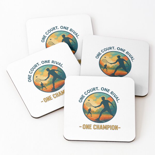 Item preview, One Court. One Rival. - One Champion - Tennis designed and sold by inkNext.