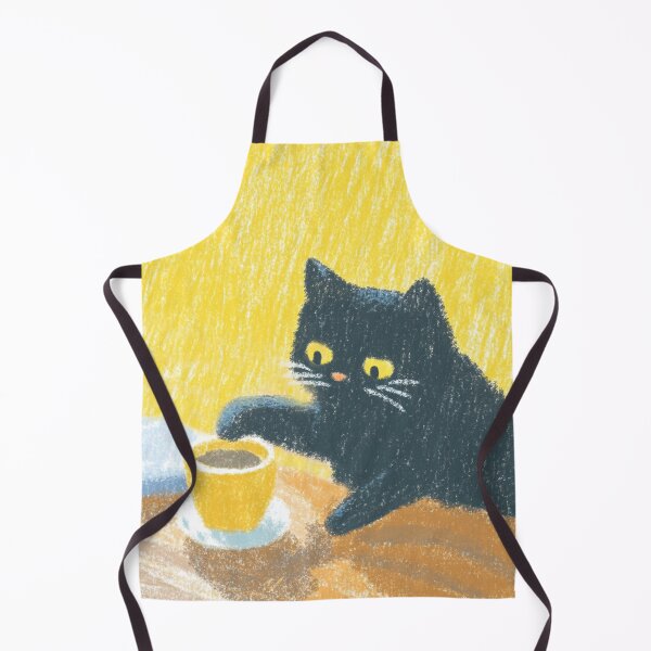 Item preview, Paw Dipping Black Cat designed and sold by itsallaboutcats.