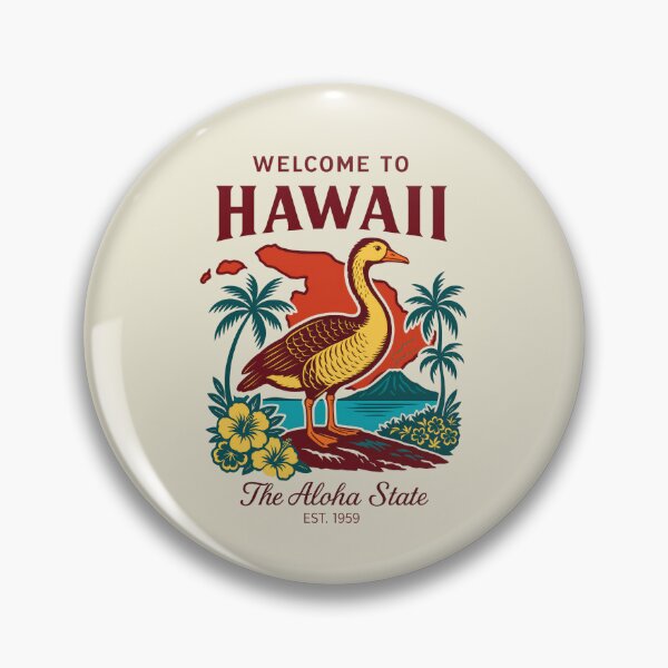 Item preview, “Welcome to Hawaii – The Aloha State” est 1959" designed and sold by DollarboysART.