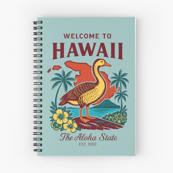 Item preview, “Welcome to Hawaii – The Aloha State” est 1959" designed and sold by DollarboysART.