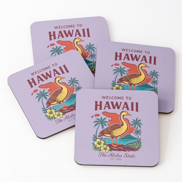 Item preview, “Welcome to Hawaii – The Aloha State” est 1959" designed and sold by DollarboysART.