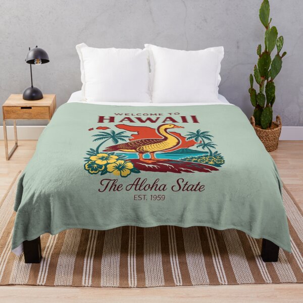 Item preview, “Welcome to Hawaii – The Aloha State” est 1959" designed and sold by DollarboysART.