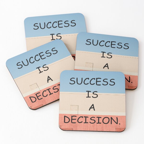 Item preview, SUCCESS IS A DECISION designed and sold by KitPenetrator.
