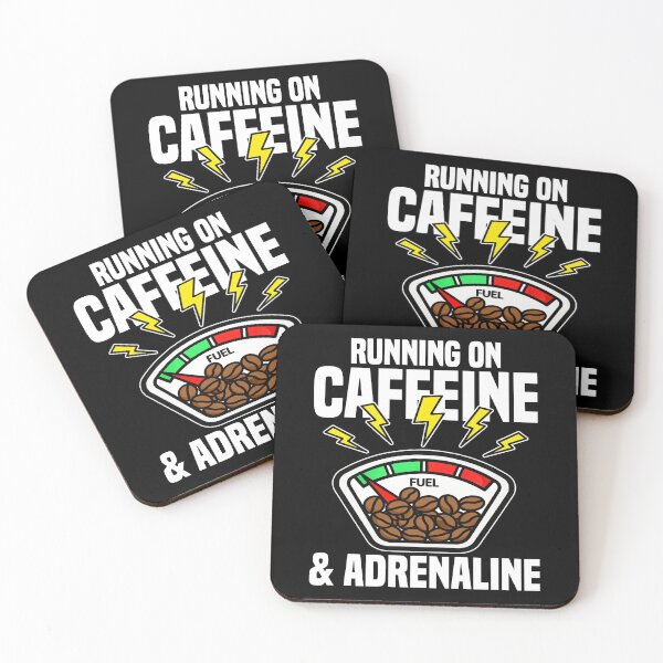 Item preview, RUNNING ON CAFFEINE AND ADRENALINE - PARAMEDIC designed and sold by KEF Custom.