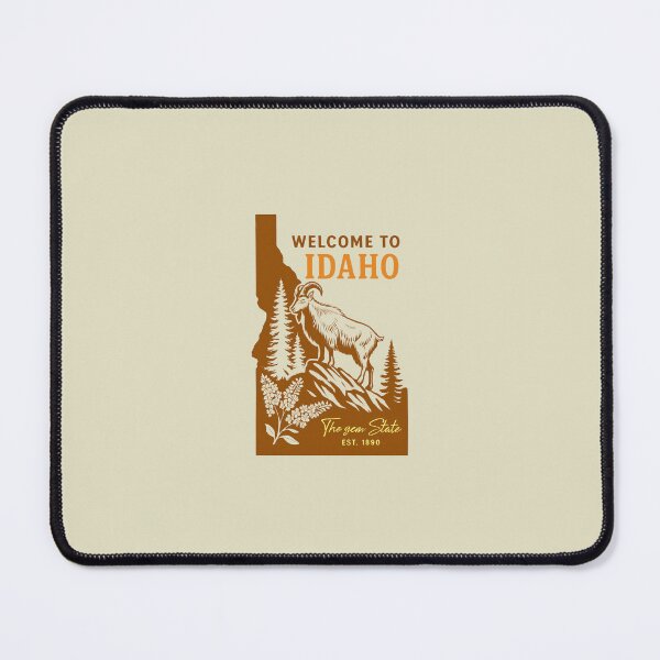 Item preview, “Welcome to Idaho – The Gem State est 1788 designed and sold by DollarboysART.