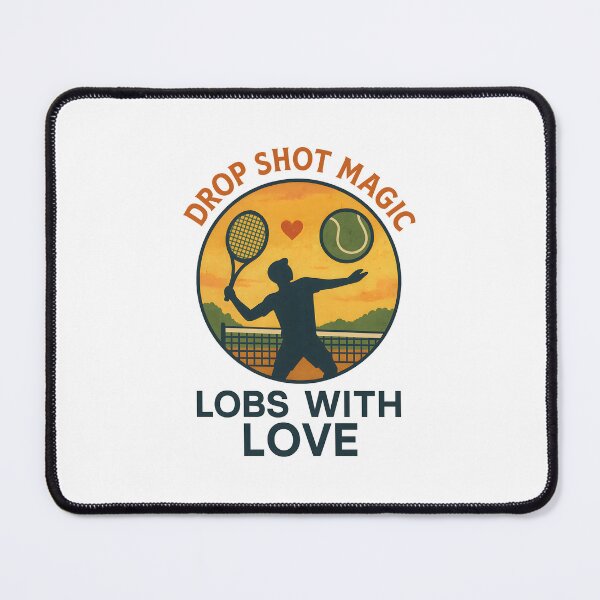 Item preview, Drop Shot Magic - Lobs with Love - Tennis designed and sold by inkNext.