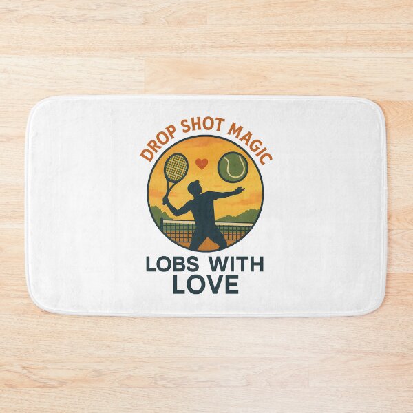Item preview, Drop Shot Magic - Lobs with Love - Tennis designed and sold by inkNext.