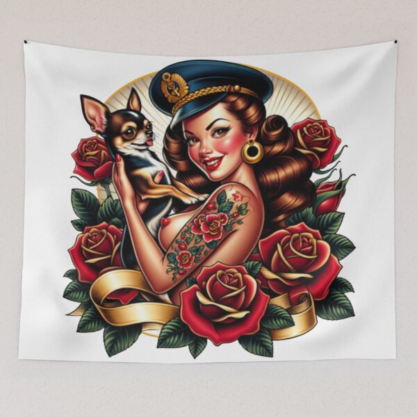Item preview, Romance at Sea with Chihuahua designed and sold by Iuqiune.