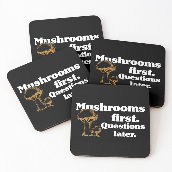 Item preview, Mushrooms first. Questions later. designed and sold by Milena R..