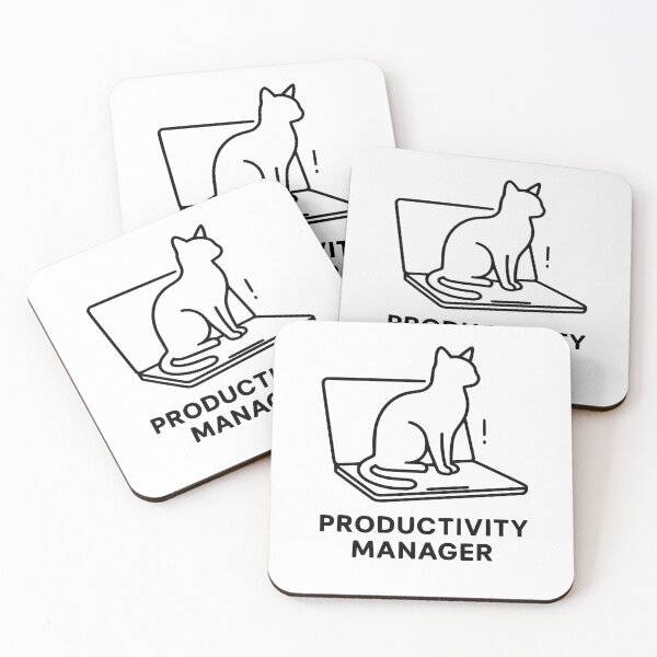 Item preview, Productivity Manager Cat designed and sold by quibrak.