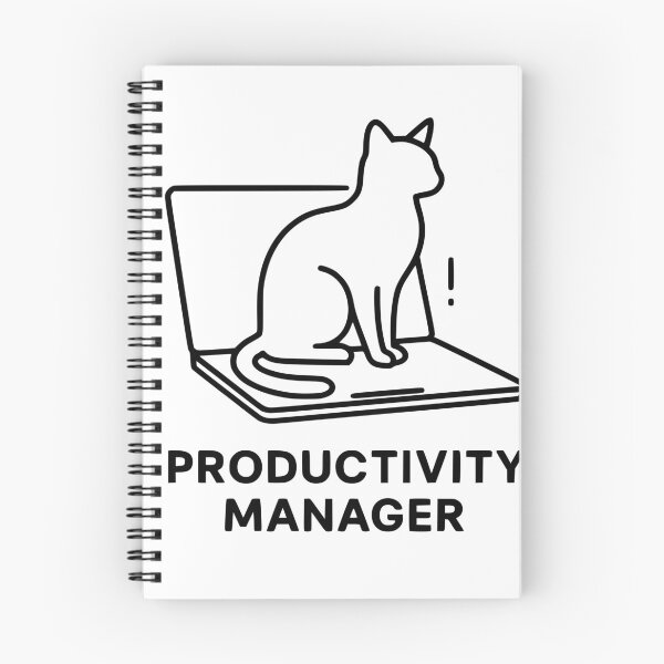 Item preview, Productivity Manager Cat designed and sold by quibrak.