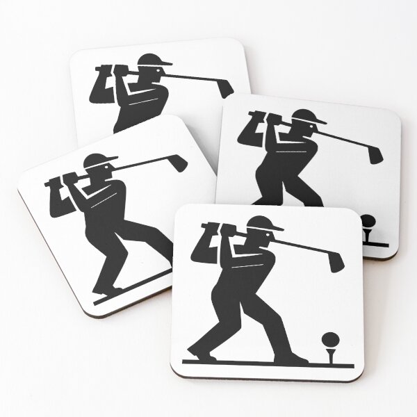 Item preview, Golf Player Silhouette designed and sold by matybrak.